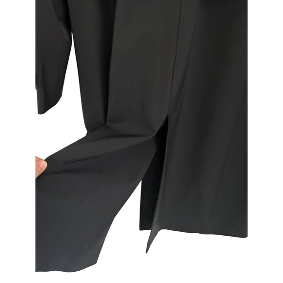 Cinzia Rocca Icons Black Double-Breasted Wool Blend Coat Womens Size 6 Elegant T - Picture 13 of 14